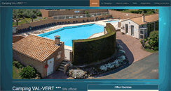 Desktop Screenshot of camping-val-vert.com