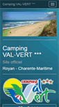 Mobile Screenshot of camping-val-vert.com